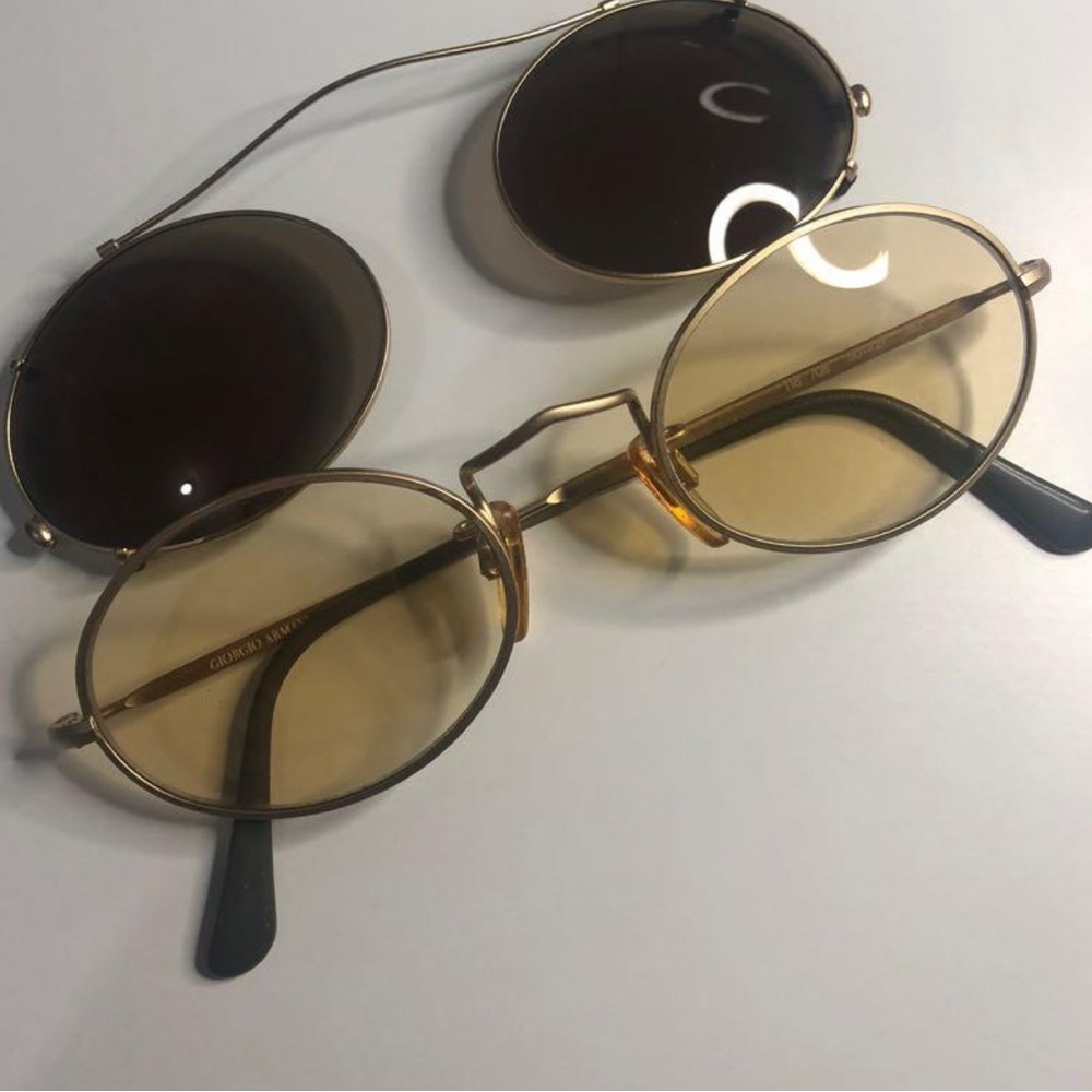 Giorgio Armani Vintage Oval Frame